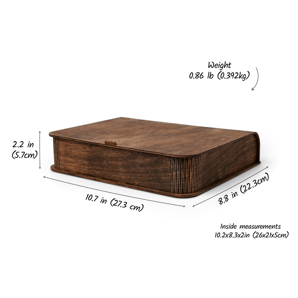 Wooden Photo & USB Drive Box | Sets of 5 pcs