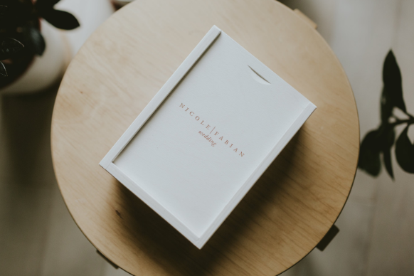 Rectangular wooden box for 4x6 prints - set of 10 pcs