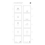 Square Oak Box for 4x6 prints with divider | Color - Tawny Brown
