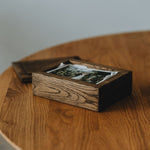 Rectangular Oak Box for 4x6 prints | Color - Smoked Oak