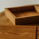 10x10 Wedding Album Box | Oak | Color - Tawny Brown