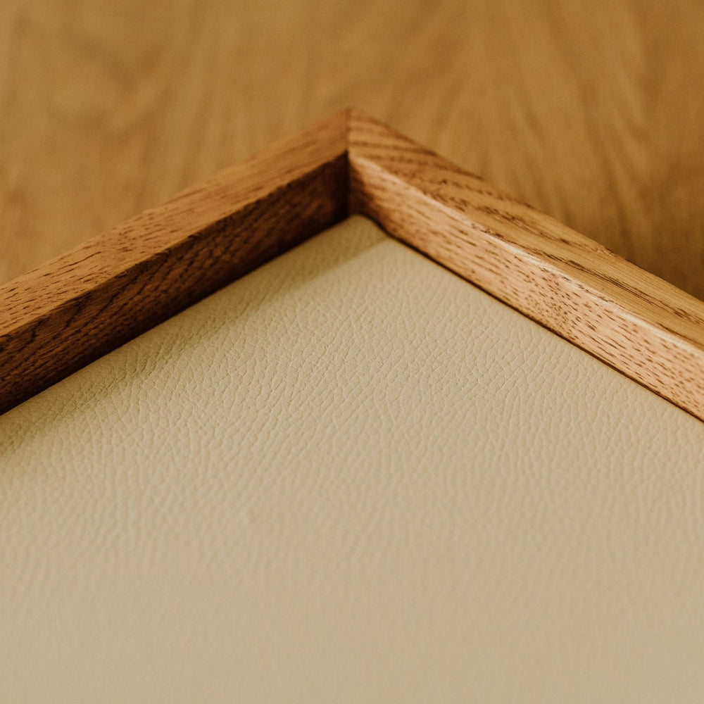 10x10 Wedding Album Box | Oak | Color - Tawny Brown