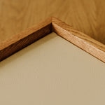 10x10 Wedding Album Box | Oak | Color - Tawny Brown