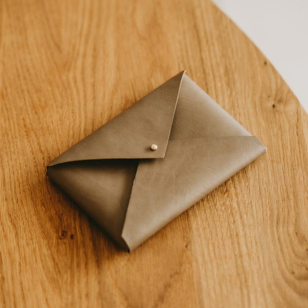 Vegan Leather envelope for prints | Nougat - set of 20 pcs
