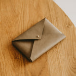 Vegan Leather envelope for prints | Nougat - set of 5 pcs