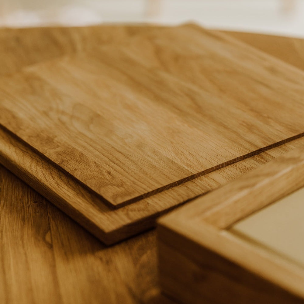 10x10 Wedding Album Box | Oak | Color - Natural