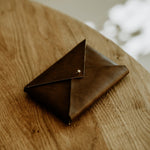 Vegan Leather envelope for prints | Dark Brown - set of 20 pcs
